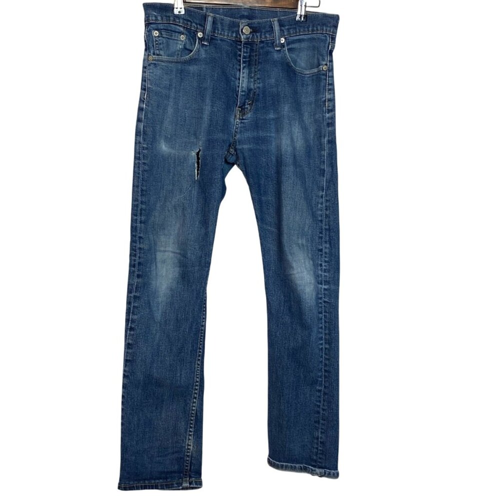 Vintage Levis 557 Jeans Mens W30 L30 Straight Fit  Blue Denim